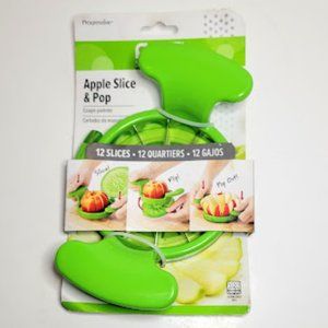 PREP SOLUTIONS STAINLESS STEEL 12 SLICE APPLE SLICE AND POP KITCHEN TOOL NEW